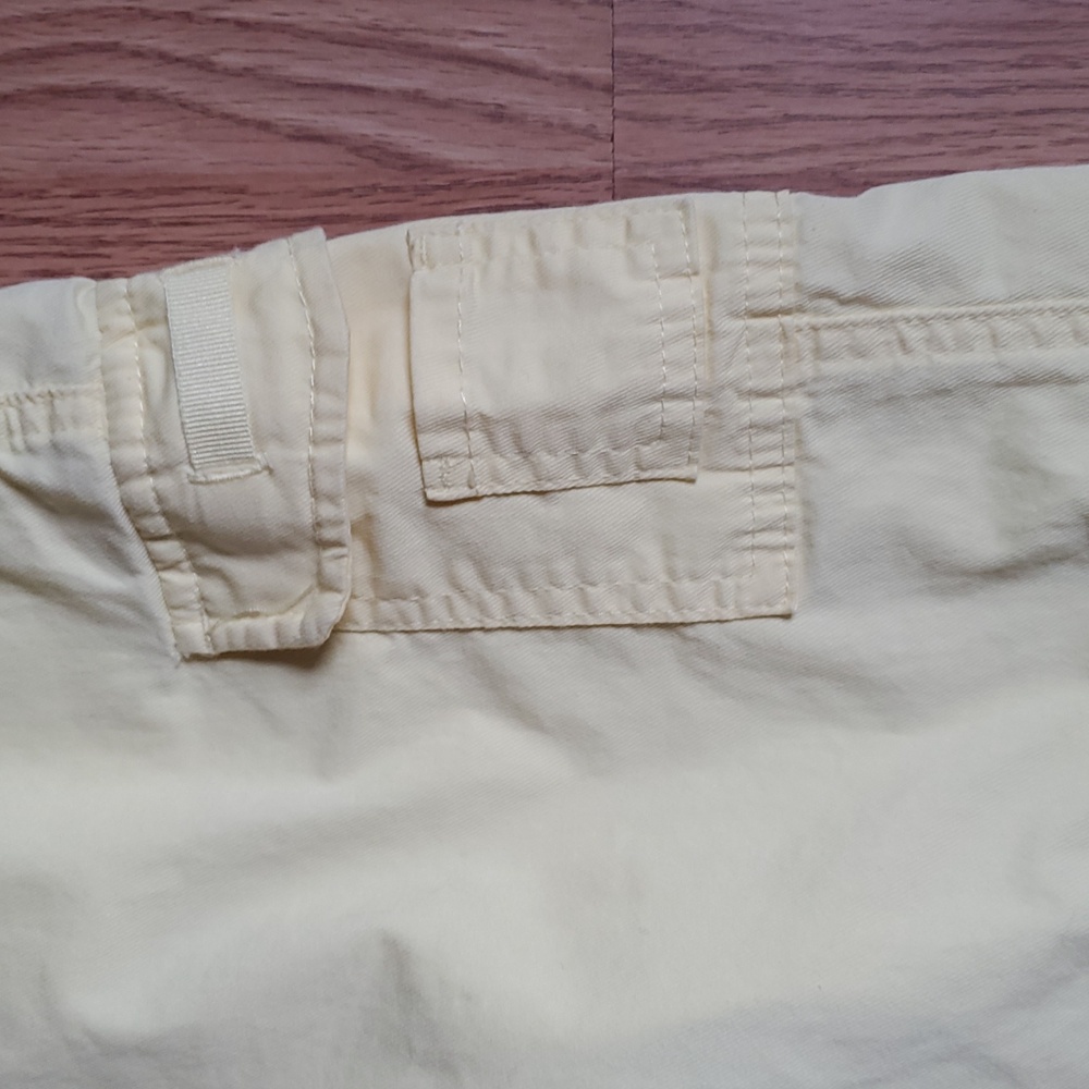 Lee Pale Yellow Cropped Utility Jeans - Picture 4 of 9